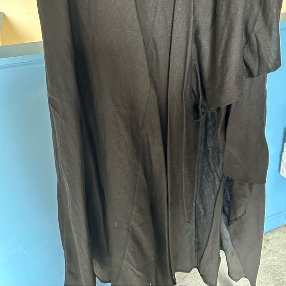 WHBM linen wrap skirt - Picture 2 of 3